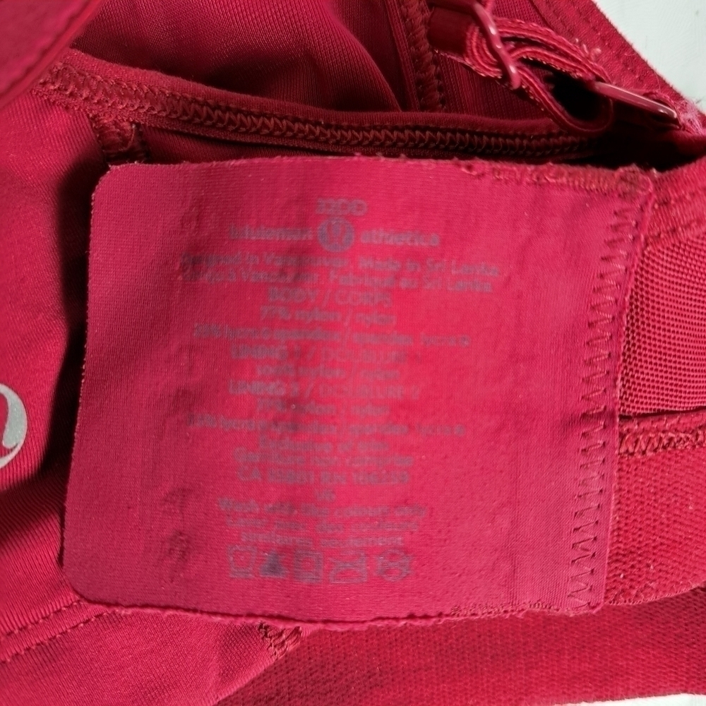 Lululemon Ta Ta Tamer II (C-E‎ cup)Bumble Berry - Picture 7 of 7